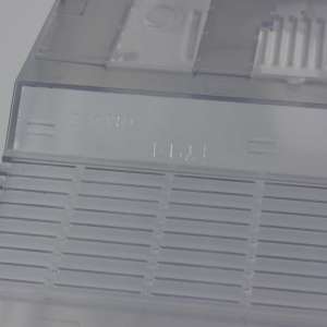 Transparent Innenseite sichtbar