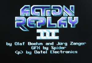 ACA500plus Action Replay MK3 title