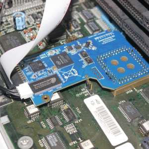 Indivision AGA MK3 in A4000D eingebaut