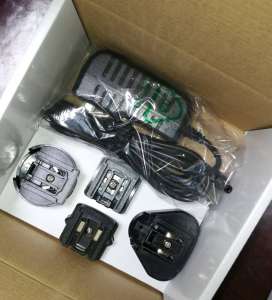 AC supply with international adapters