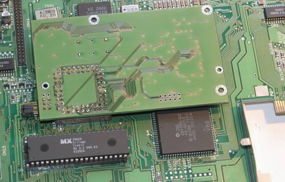 ACA620 prototype installed in A600